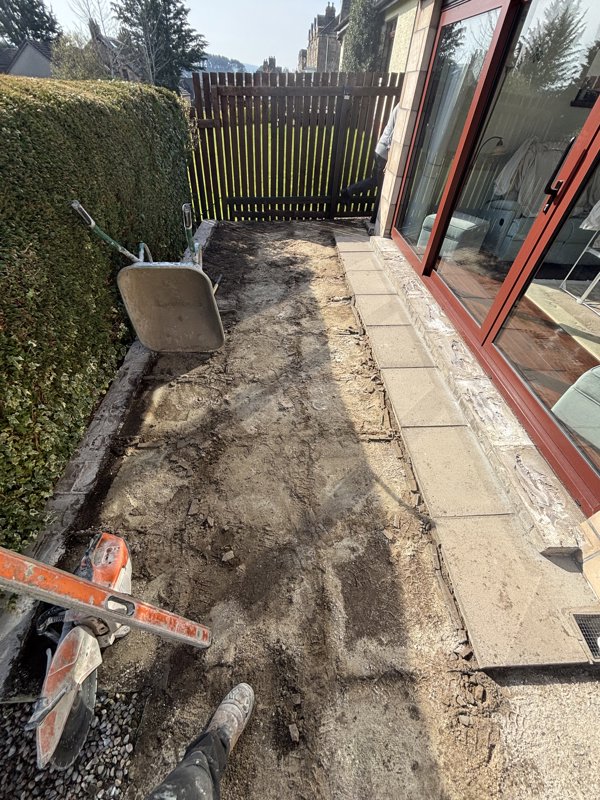 Resin Bound Transformation - Before