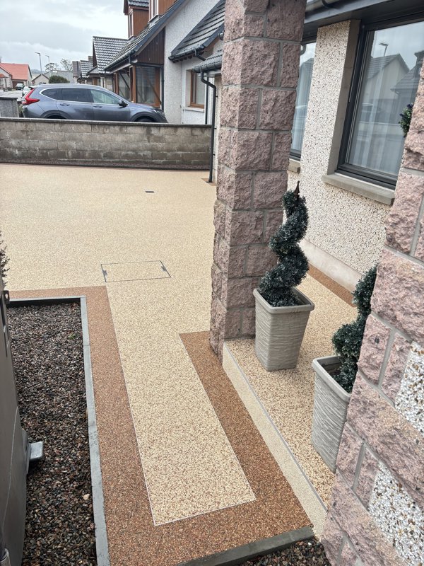 Resin bound driveway - Buckie - 2026-07 - Normal