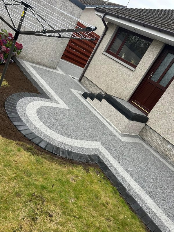 Resin Bound Driveway & Patio - After