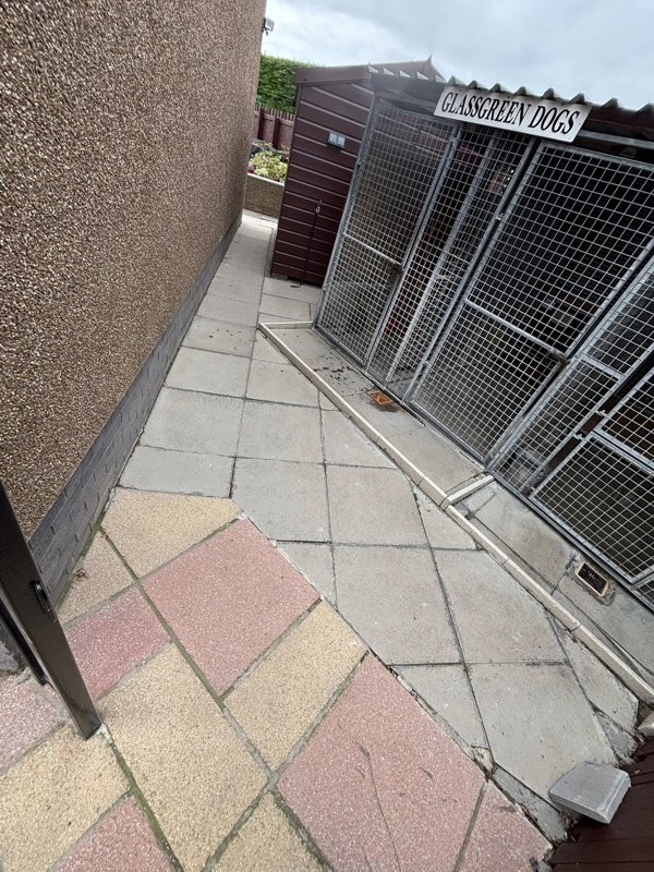 Garden Area Transformation - Before