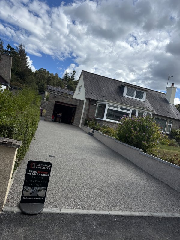 Resin Bound Driveway & Pathways - After