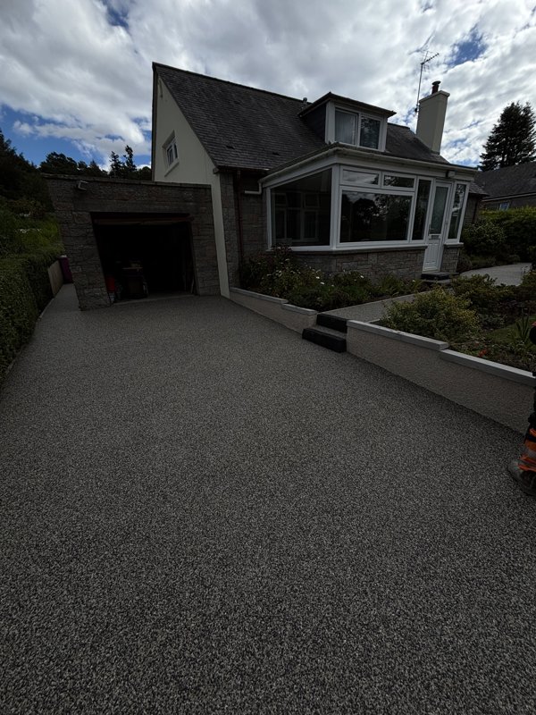 Resin Bound Driveway & Pathways - After