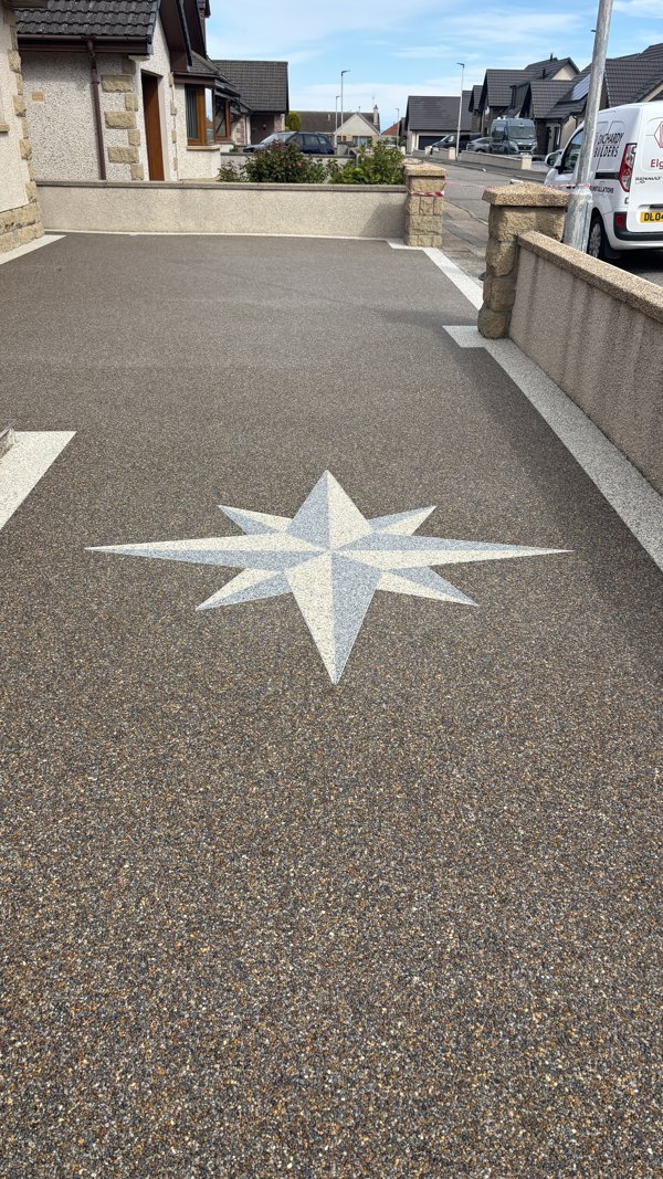 Resin bound driveway and patio
