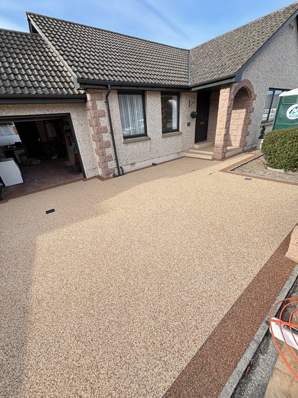 Resin bound driveway - Buckie - 2026-07 - Normal