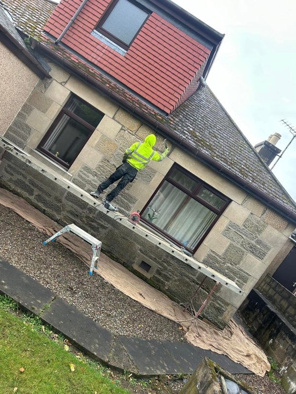 Lime Pointing - Before