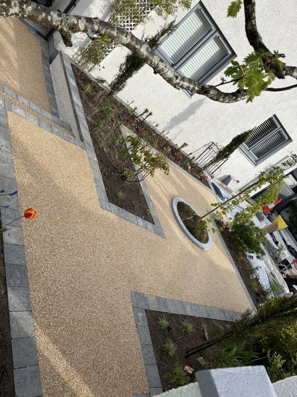 Resin Bound Driveway and Front Garden - Elgin - 2025-08 - After
