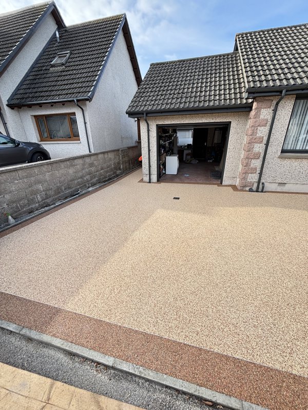 Resin bound driveway - Buckie - 2026-07 - Normal