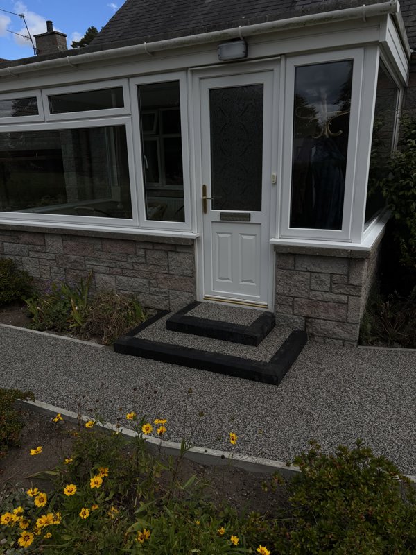 Resin Bound Driveway & Pathways - After