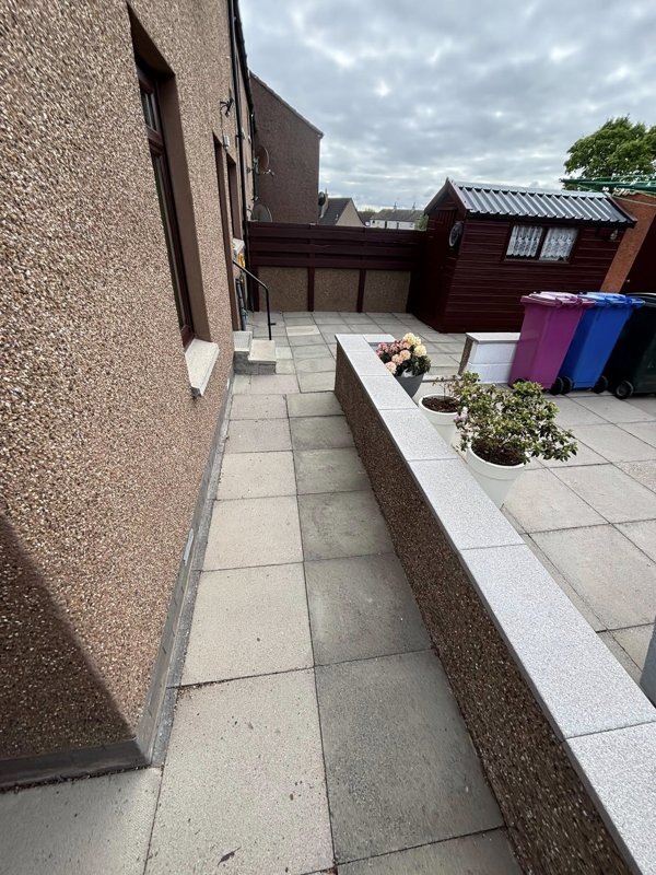 Garden Area Transformation - Before