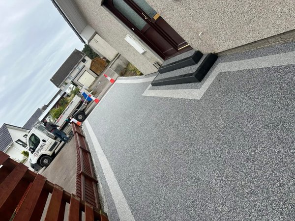 Resin Bound Driveway & Patio - After