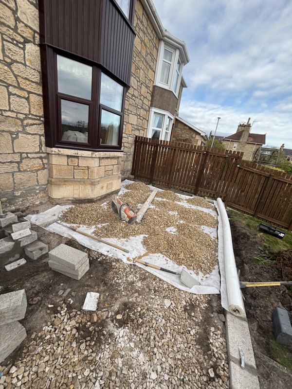 Resin Bound Transformation - Before