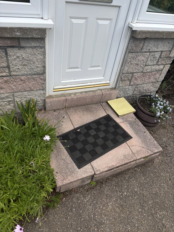 Resin Bound Driveway & Pathways - Before