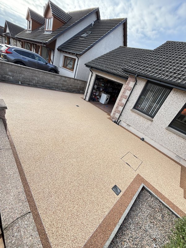 Resin bound driveway - Buckie - 2026-07 - Normal