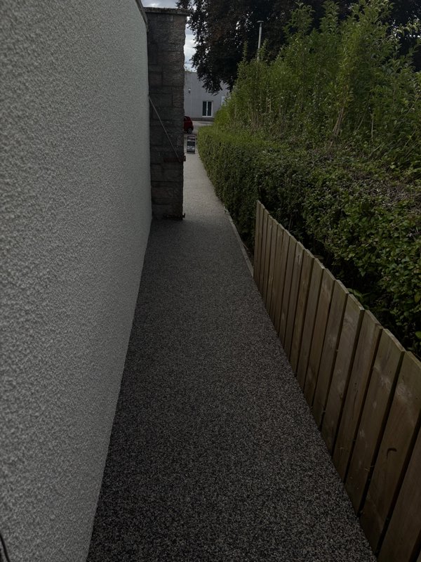 Resin Bound Driveway & Pathways - After