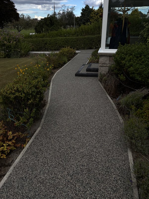 Resin Bound Driveway & Pathways - After