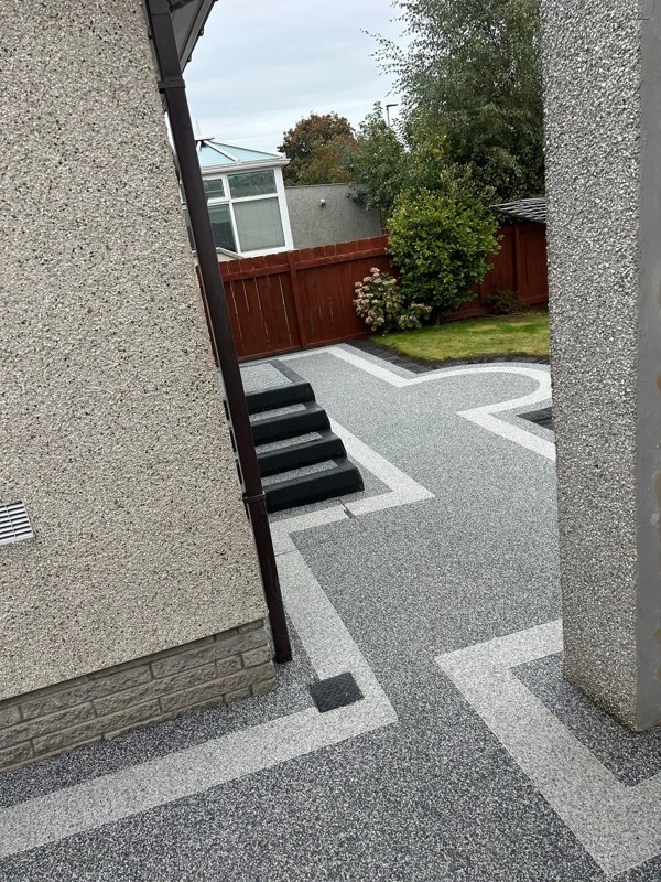 Resin Bound Driveway & Patio - After