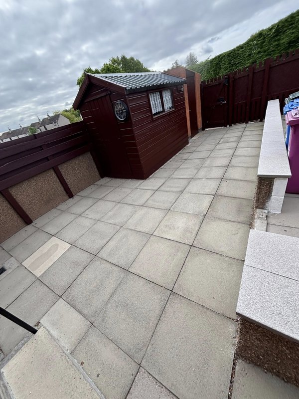 Garden Area Transformation - Before