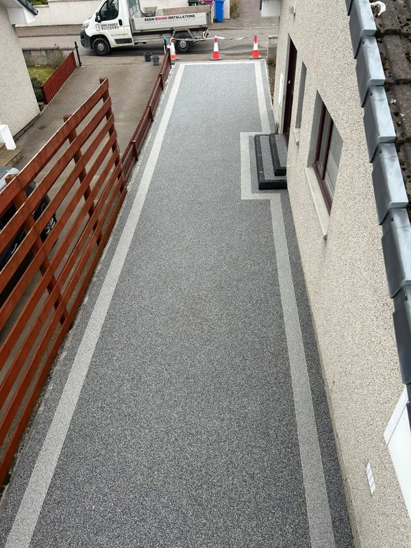 Resin Bound Driveway & Patio - After